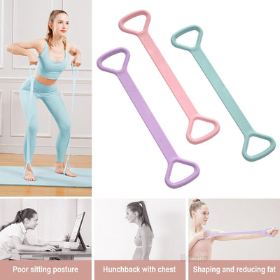 Yoga Resistance Band – Elastic Ropes for Arm, Back, Chest & Shoulder Training