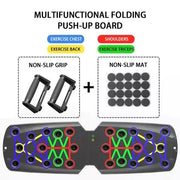 28 in 1 Push Up Rack Board System Fitness Workout Train Home Gym Exercise Stands