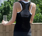 Spring Summer Sexy Hollow Workout Tank Top for Women